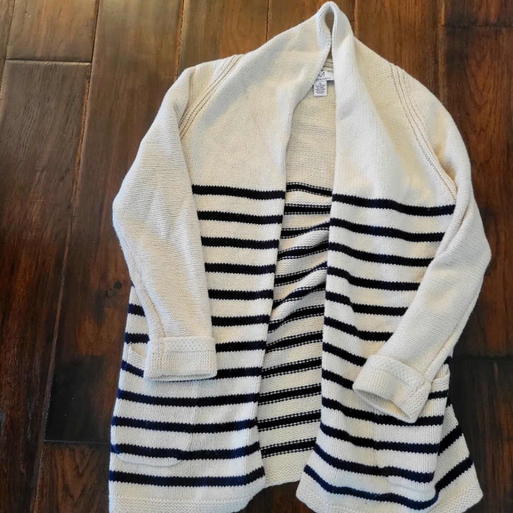 Striped cardigan